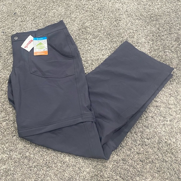 Columbia omni-shield zip off straight leg grey outdoor pant - Picture 1 of 6